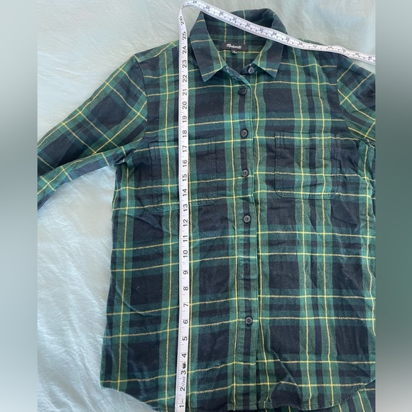 Flannel Boyshirt in Barlow Plaid—Small - Picture 7 of 8